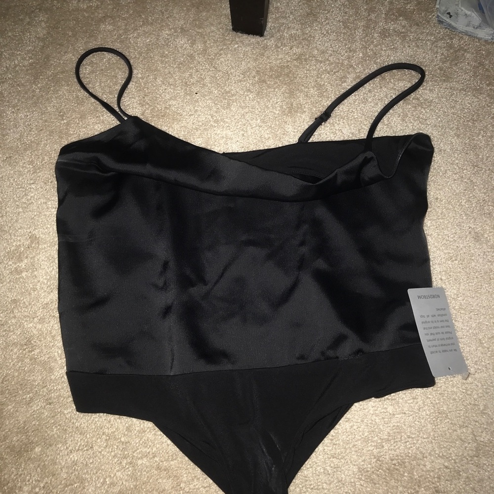 Silk body suit